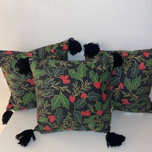 New! Target Christmas Bullseye throw pillows